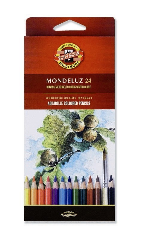 Akvarelové pastelky MONDELUZ v papierovom obale - Sady – Obrázok 2