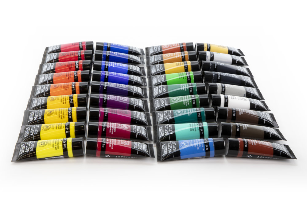 Súprava akrylových farieb Liquitex Basics 36 x 22 ml – Obrázok 2