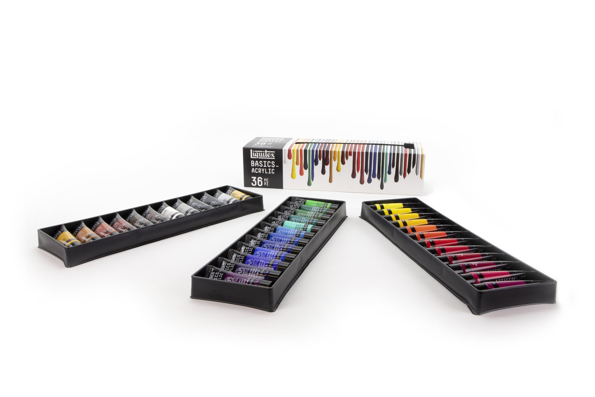 Súprava akrylových farieb Liquitex Basics 36 x 22 ml – Obrázok 3