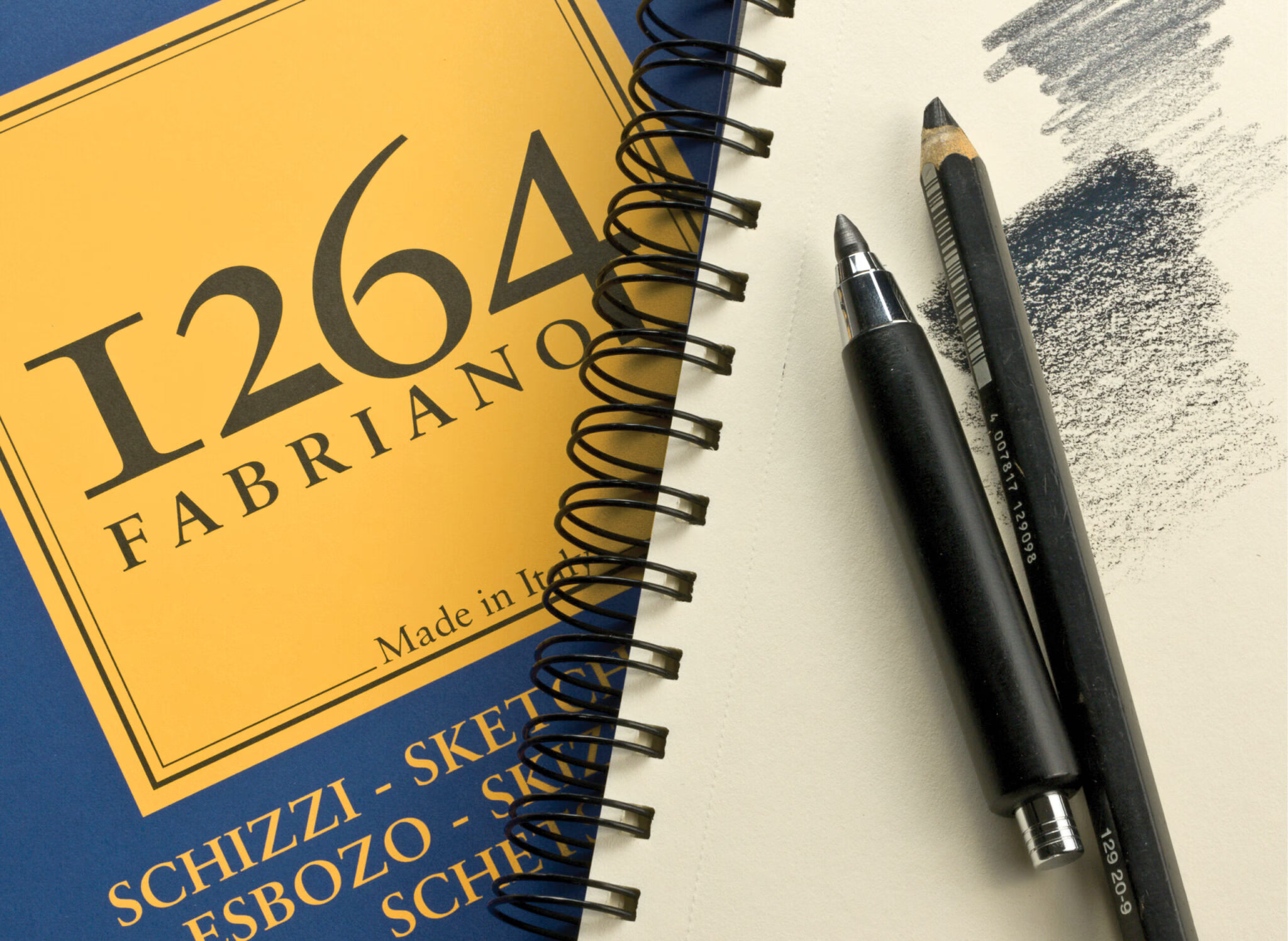 Skicár Fabriano 1264, 90 g/m² – Obrázok 3