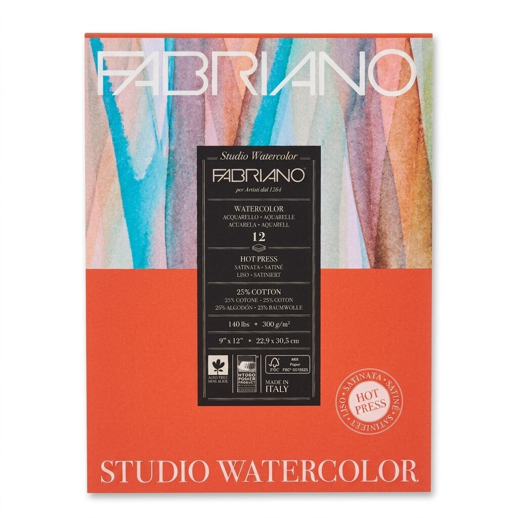 Blok Studio Watercolor - Hot pressed – Obrázok 2