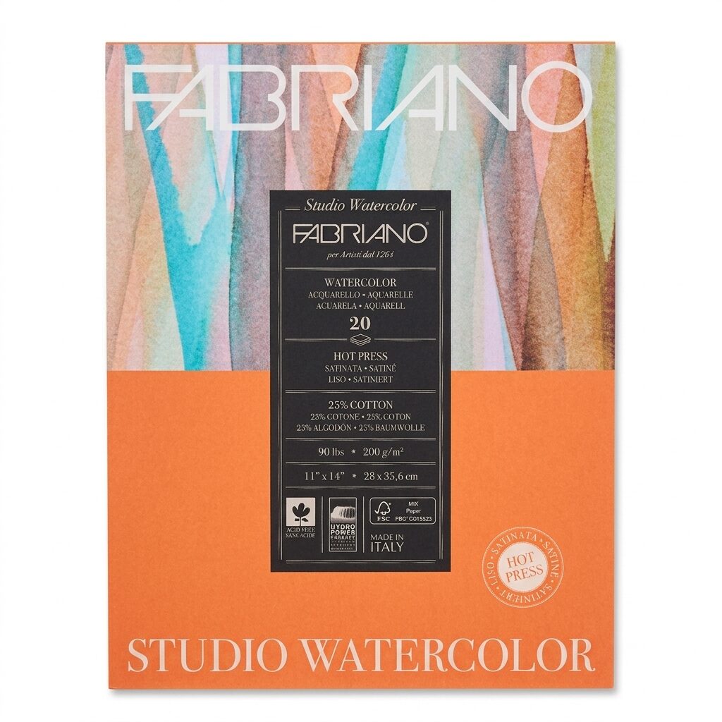 Blok Studio Watercolor - Hot pressed – Obrázok 3
