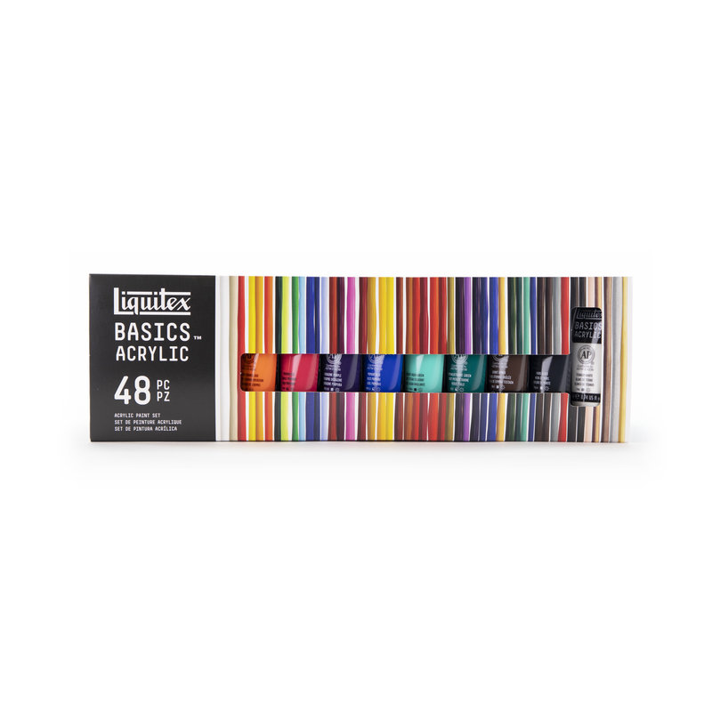 Súprava akrylových farieb Liquitex Basics 48 x 22 ml