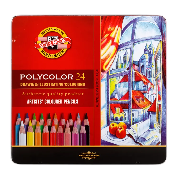 Umelecké farebné ceruzky POLYCOLOR - Sady