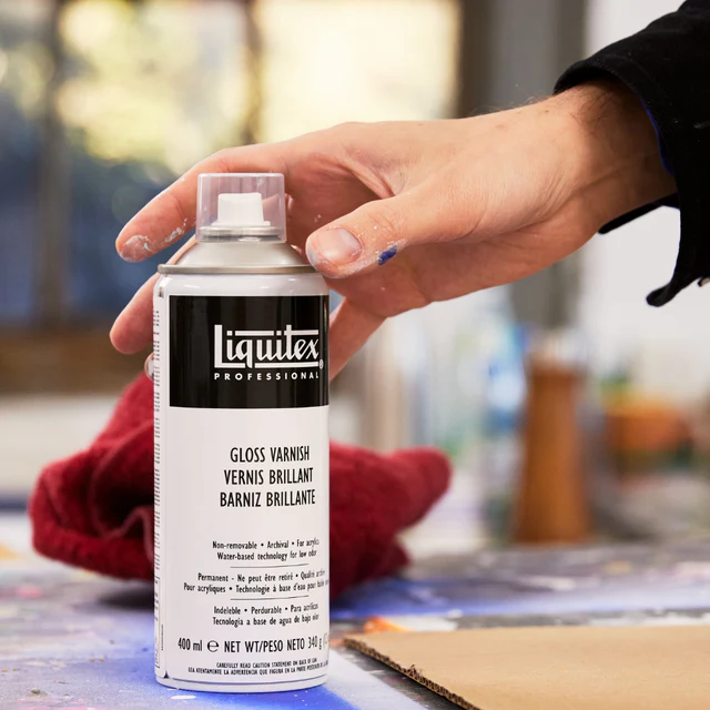 Záverečný lak na akryl Liquitex 400 ml - lesklý – Obrázok 2
