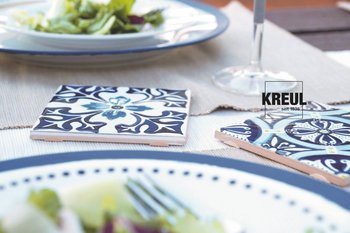 Súprava farieb na sklo a porcelán KREUL 6 x 20 ml - krycia – Obrázok 2