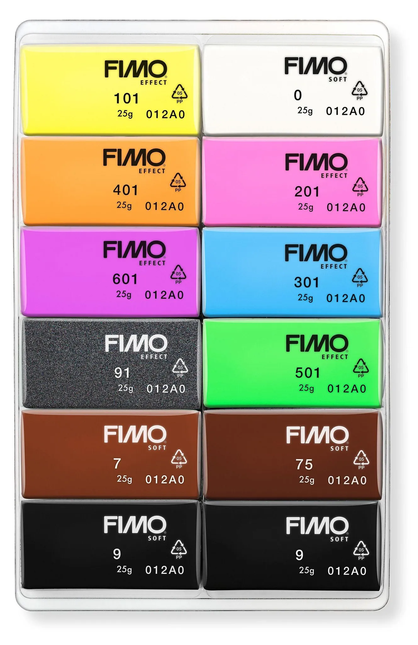 Sada FIMO soft 12 x 25 g – Neon – Obrázok 2